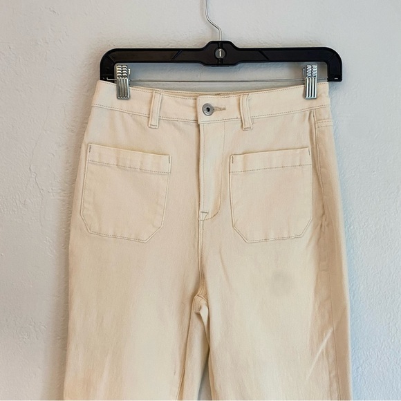 Chelsea & Violet Cream Wide Leg High-Waisted Pants - Picture 2 of 7